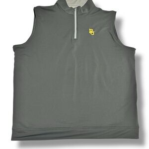 Peter Millar Charcoal Zip-Up Vest